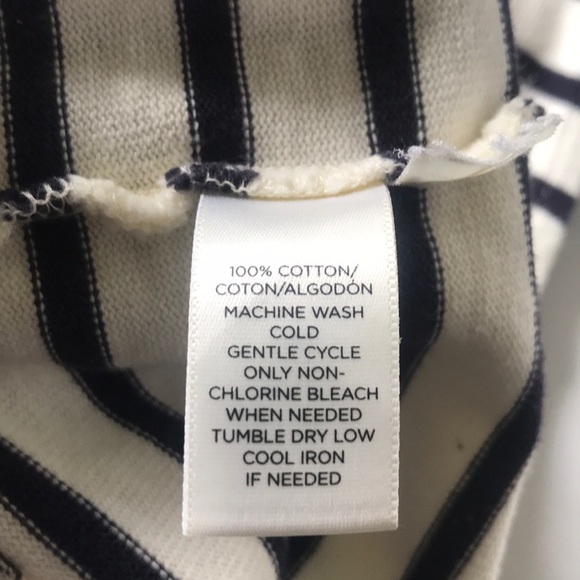 Blue and white striped dress - Picture 6 of 6